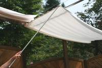 Barra de movimento para toldos - 127 cm 