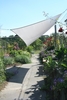 Toldo de sol rectangular 2,5 x3 m unicolor cinzento metlico claro