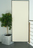 Pra-vento 1x marco 170x70 cm - tecido de polister - cor marfim claro