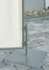 Pra-vento 1x marco 170x70 cm - tecido de polister - cor marfim claro