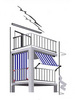 Kit de Montagem Balco II (Sistema de Estico de Fios)