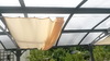 Toldo de sol 270 x 140 cm - unicolor marfim 