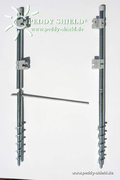 Estaca de fixao roscada - 2 unidades  - Galeria de fotos