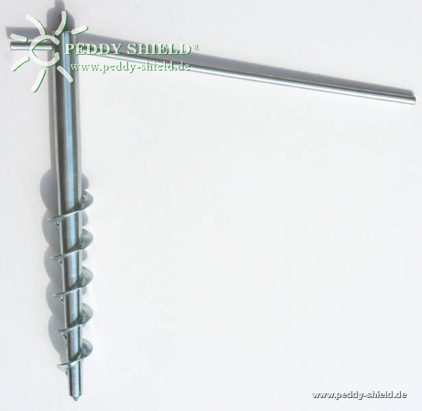 Estaca de fixao roscada - 2 unidades  - Galeria de fotos