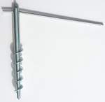 Estaca de fixao roscada - 2 unidades  - Galeria de fotos