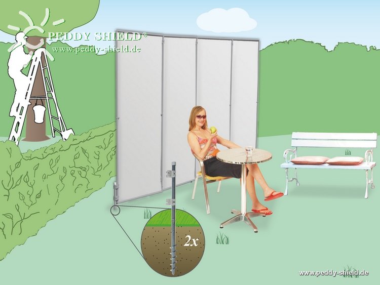 Estaca de fixao roscada - 2 unidades  - Galeria de fotos