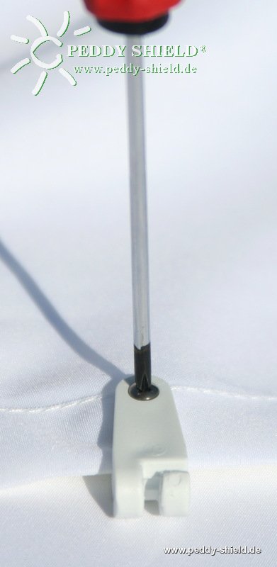 Ganchos deslizantes especiais 20 unidades, branco, para toldos - complemento ou servio de costura - Galeria de fotos