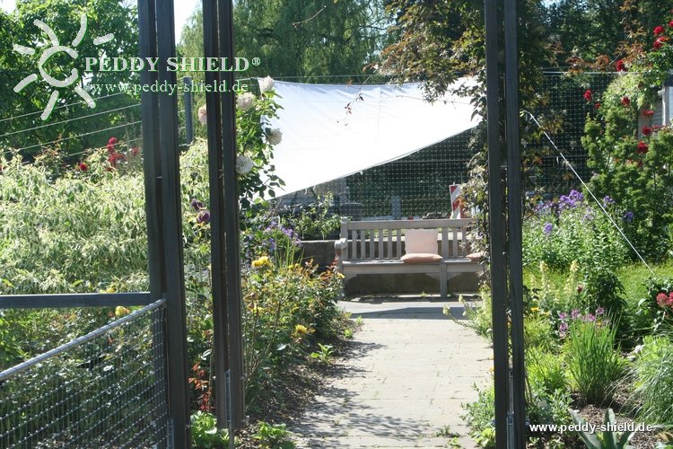 Toldo de sol rectangular 2,5 x3 m unicolor cinzento metlico claro - Galeria de fotos