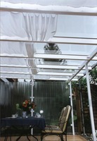 Tecido de pea - largura 146 cm - unicolor branco - Galeria de fotos