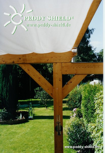 Kit de Montagem Prgula (Sistema de Estico de Fios) com ferros angulares