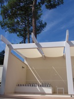 Galeria: Proteco contra vista - piscina / jardim - com biombos