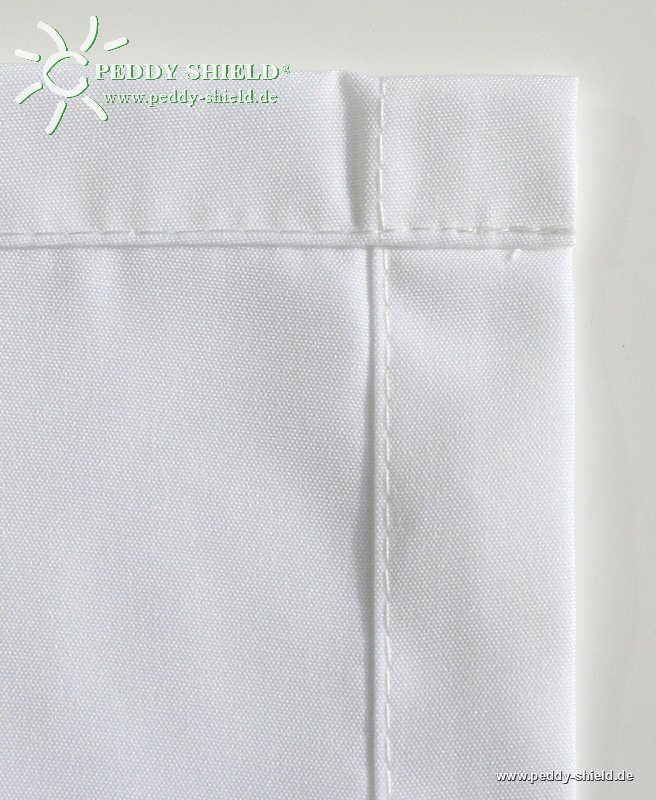 Tecido de pea - largura 146 cm - unicolor branco