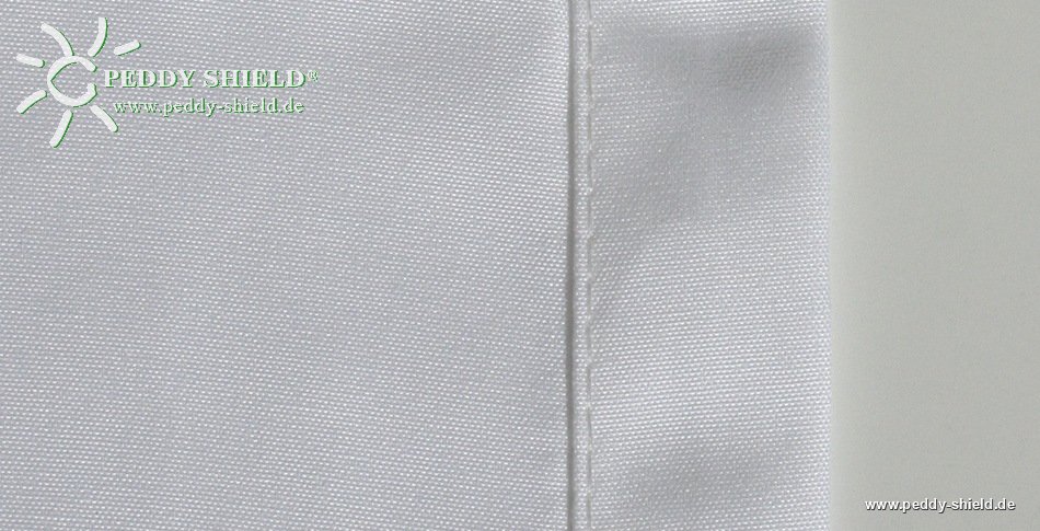 Tecido de pea - largura 146 cm - unicolor branco