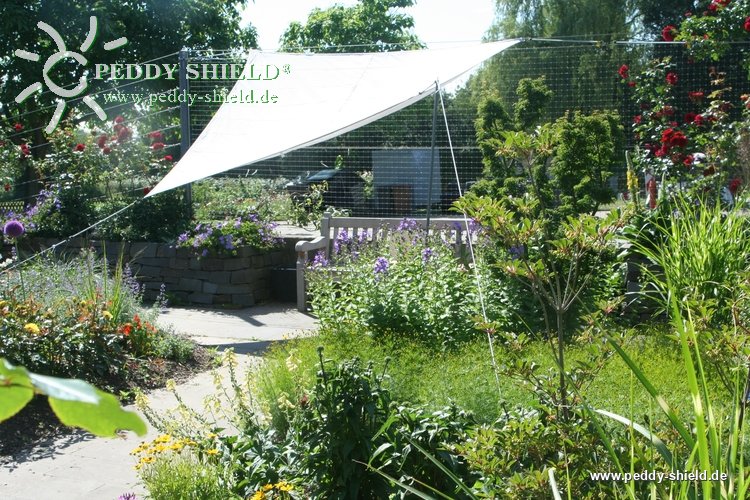 Toldo de sol rectangular 2,5 x3 m unicolor cinzento metlico claro