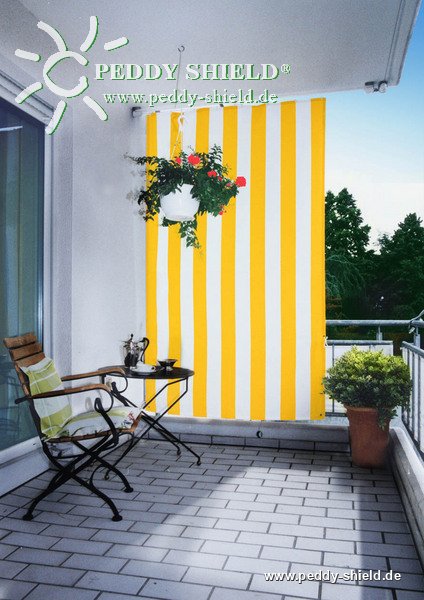 Toldo vertical 230 x 140 cm, unicolor branco