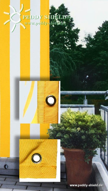 Toldo vertical 230 x 140 cm unicolor marfim claro 