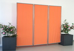 P�ra-vento 1x marco 170x70 cm - tecido de poli�ster - cor terracotta - Galeria de fotos