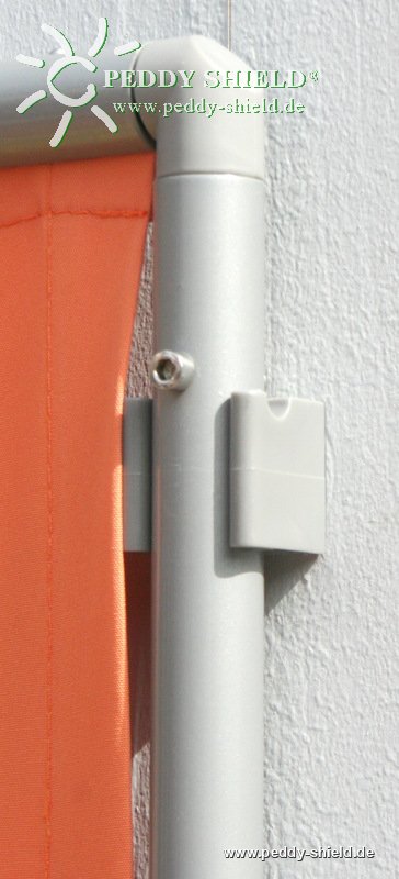 P�ra-vento 1x marco 170x70 cm - tecido de poli�ster - cor terracotta - Galeria de fotos