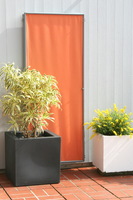 P�ra-vento 1x marco 170x70 cm - tecido de poli�ster - cor terracotta - Galeria de fotos