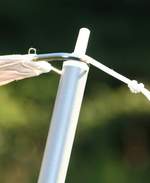 Toldo de sol rectangular 3x4 m - unicolor marfim claro - Galeria de fotos