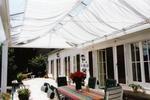 Toldo de sol 330 x 200 cm - unicolor branco  - Galeria de fotos