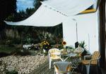 Toldo de sol 270 x 140 cm - unicolor branco - Galeria de fotos