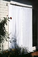 Toldo de sol 270 x 140 cm - unicolor branco - Galeria de fotos
