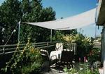 Toldo de sol 270 x 140 cm - unicolor branco - Galeria de fotos